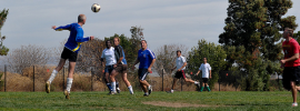 pickup soccer session - central PA