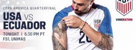 USA vs Ecuador June 6, 2016