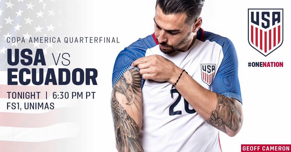 USA vs Ecuador June 6, 2016