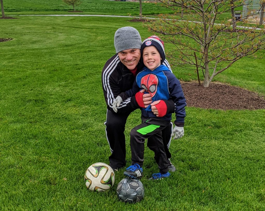 bryan coe coaching soccer in central pa